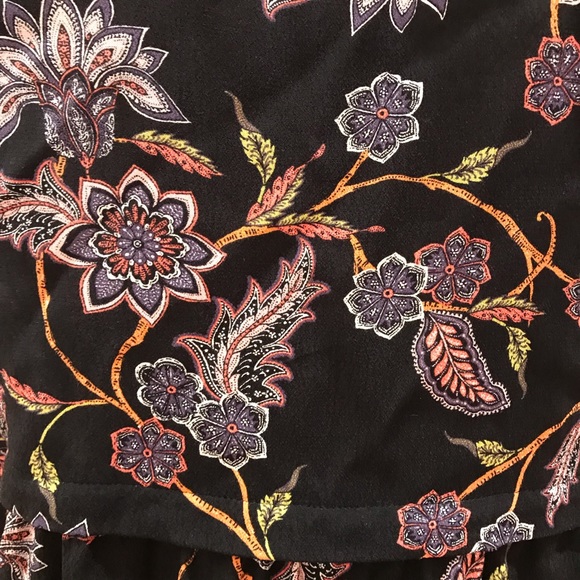 J Jill Sleeveless Tunic Top Womens Size XS Relaxed Fit Shirred Waist Button Up - Picture 12 of 14